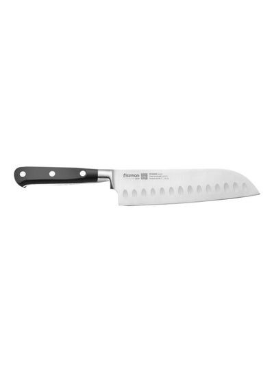 اشتري Kitakami Non Stick Santoku Knife أسود/فضي 7 بوصة في الامارات