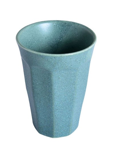 Buy Ceramic Glazed Mug Blue 340ml in Saudi Arabia