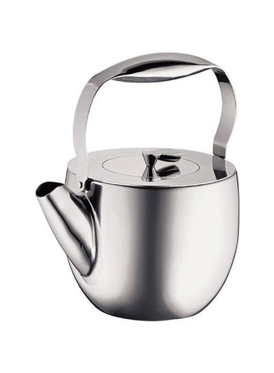 Buy Columbia Double Wall Stainless Steel Tea Press Silver 1.2Liters in UAE