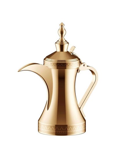 اشتري دلة قهوة عربي من الستانلس ستيل ذهبي في السعودية