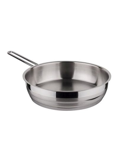 Buy Frypan With Handle Silver 26x6cm in UAE