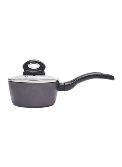Buy Orion Forged Aluminium Induction Bottom Non-stick Saucepan With Lid Grey 16cm in UAE