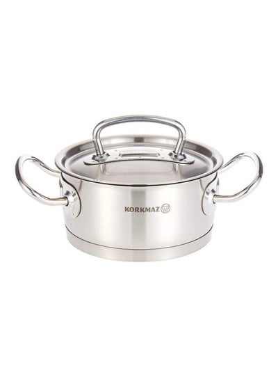 Buy Proline Shallow Pot Silver 16x7.5cm in Saudi Arabia