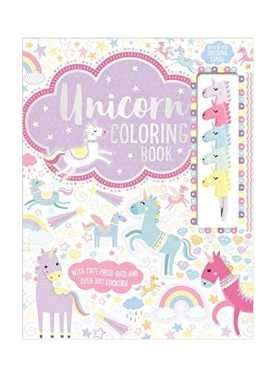 Buy Unicorn Coloring Book Paperback English - 2019 in UAE