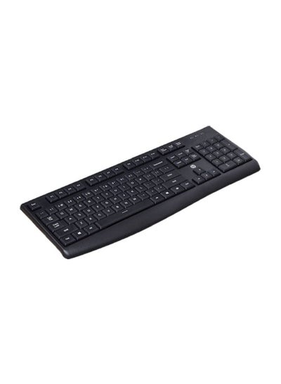 اشتري لوحة مفاتيح سلكية بمنفذ USB طراز K200 أسود في مصر