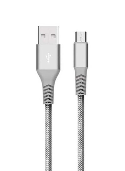 Buy USB To Type C Data Sync Charging Cable Light Grey in Saudi Arabia