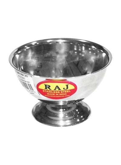 Buy Sundae Ice Cream Bowl Silver in UAE