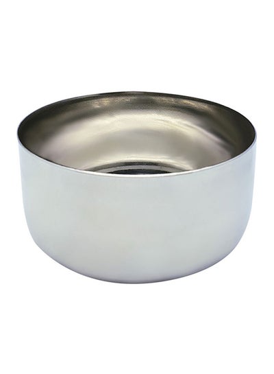 Buy Rimless Steel Bowl Silver 6x3cm in UAE