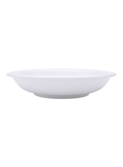 Buy Round Bowl White 35cm in UAE