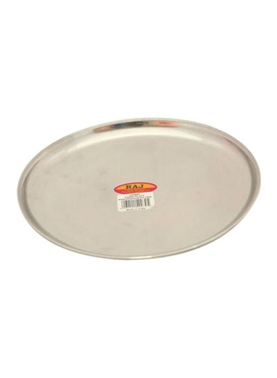 Buy Stainless Steel Plate Silver 31cm in UAE