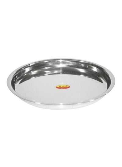 Buy Steel Plate Silver 33cm in UAE