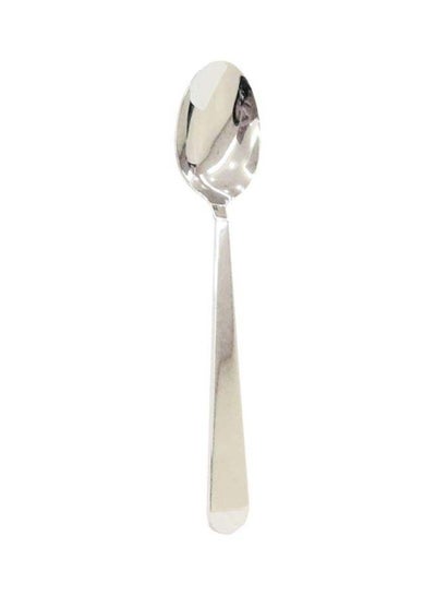 Buy Stainless Steel Sparkle Dessert Spoon Silver in UAE