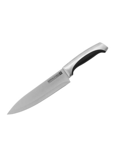 Buy 8'' Chef Knife Premium Quality Premium-Grade Extra-Sharp Ss Blade With Convenient Ss+Abs Handle Multi Color 33.5X4.5X2.2 Cm Silver With Black Handle 8inch in UAE