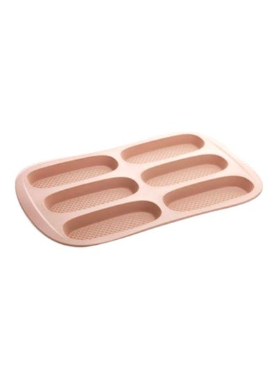 Buy Della Casa Baguette Pan Beige 36.9x21.6x1.8cm in UAE