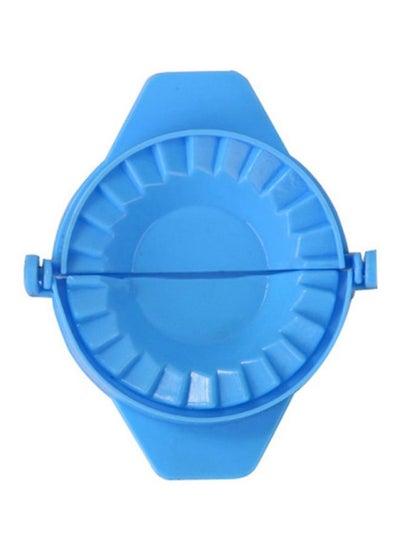 Buy Plastic Dumpling Maker Mould Blue 11x8x2cm in UAE