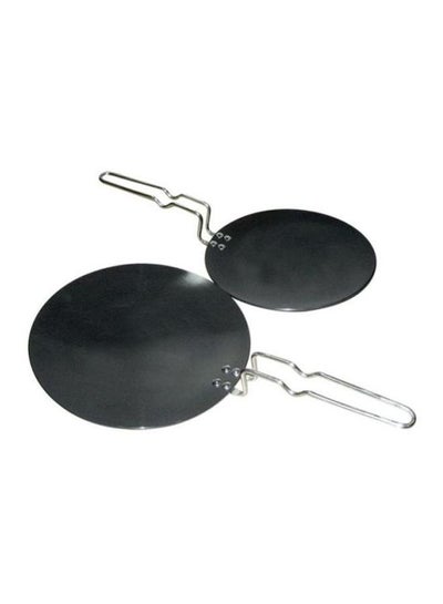 Buy Concave Tawa Pan Black 27cm in UAE