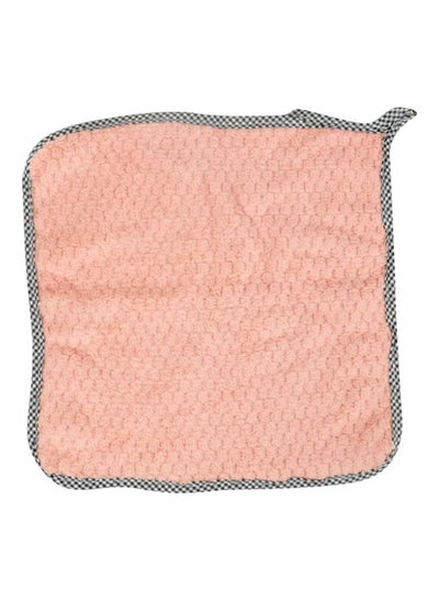 Buy Microfiber Dishcloth Pink 24x27cm in Saudi Arabia