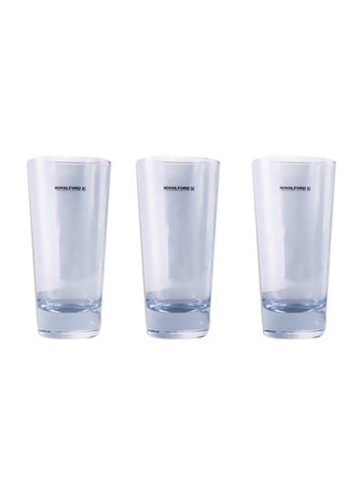 اشتري 3-Piece Classic Juice Glass شفاف 33x27x7 سنتيمتر في الامارات