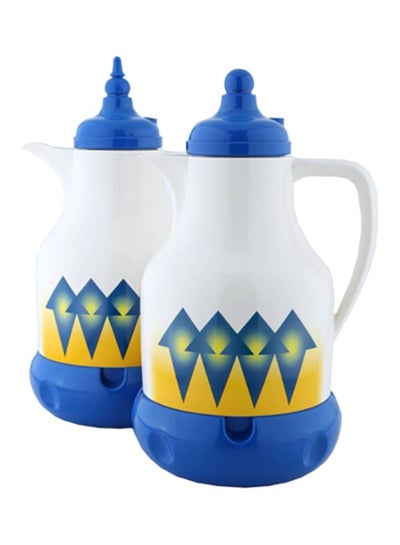 Buy 2 -Piece Vacuum Flask Set Multicolour in Saudi Arabia