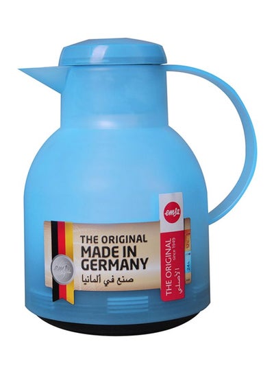 Buy Samba Vieleck Thermos Flask Ice Blue 1Liters in Saudi Arabia