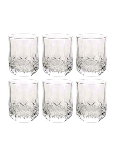 Buy 6-Piece Brighton Tumbler Set Clear in UAE