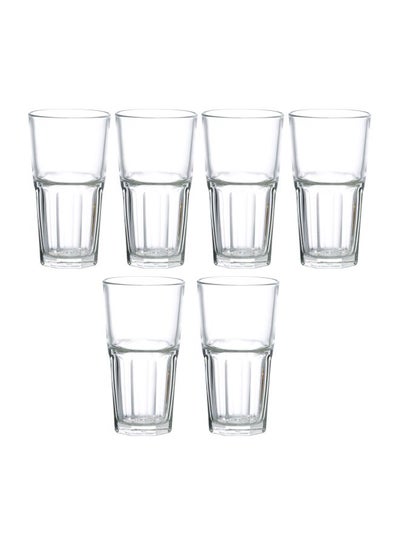 Pack Of 6 Centra Long Drink Tumbler Clear 6x495ml price in UAE | Noon ...