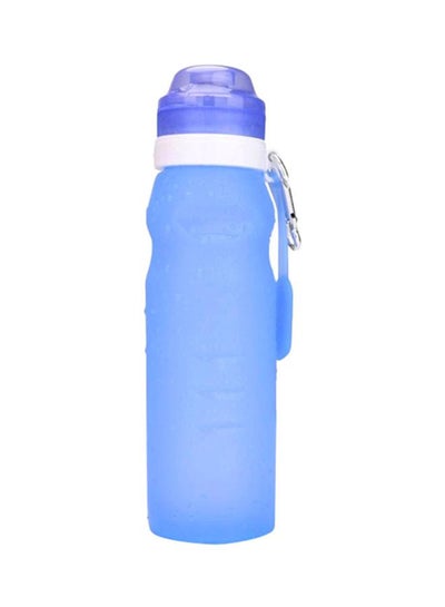 Buy Outdoor Sports Supplies Portable Water Bottle Blue/White 24.5x6.6cm in UAE