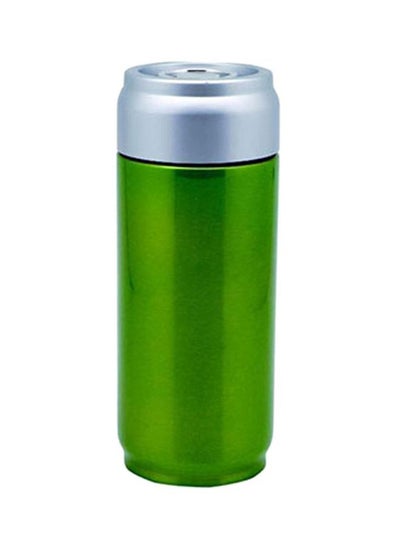 Buy Vacuum Water Bottle Green/Silver in Saudi Arabia