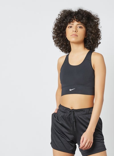 Nike Women`s Swoosh Medium-Support Longline Sports Bra