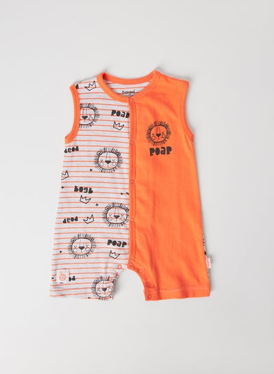 اشتري Baby Graphic Onesie Orange في مصر