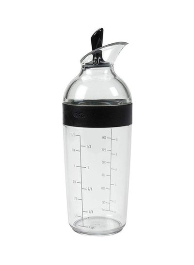 Buy Good Grips Salad Dressing Shaker Black/Clear 4.25x3.15x10.3cm in Saudi Arabia