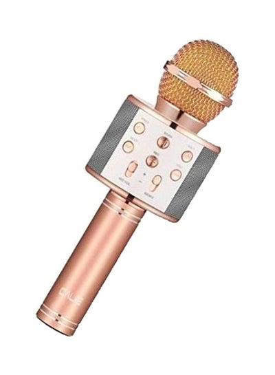 Buy Bluetooth Portable Microphone 2Ws858 Rose Gold in UAE