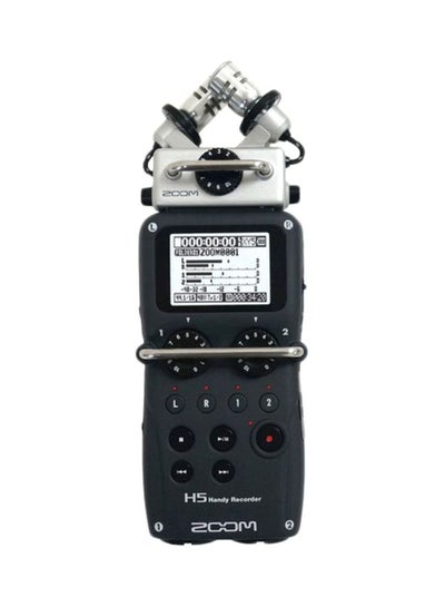 Buy H5 Handy Digital Recorder With Interchangeable Microphone System Black in UAE