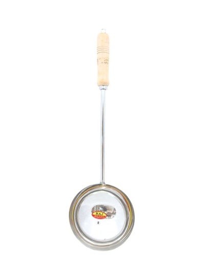 Buy Stainless Steel Ladle Spoon Silver/Beige in UAE