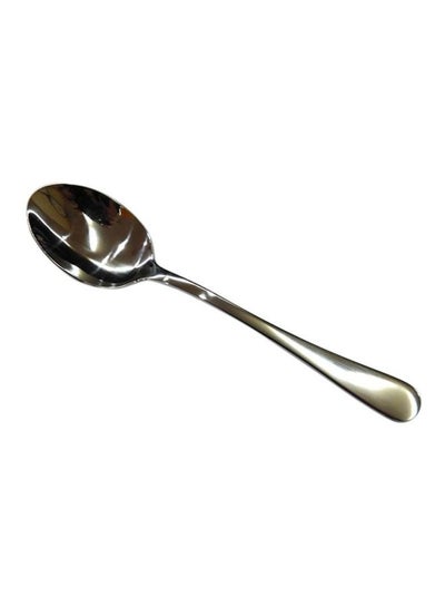 Buy Fellini Dessert Spoon Silver 13cm in UAE