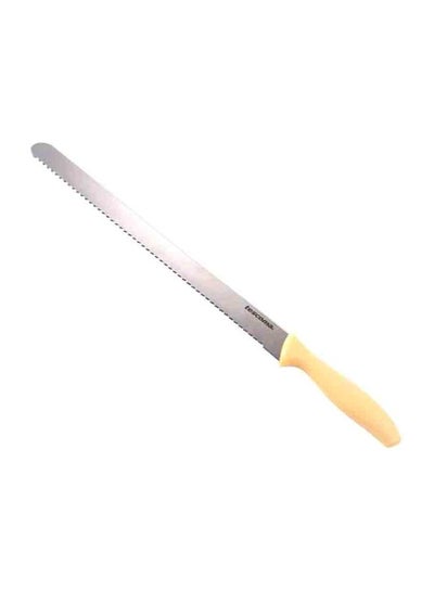 Buy Cake Knife Delicia Silver/Yellow 30cm in UAE