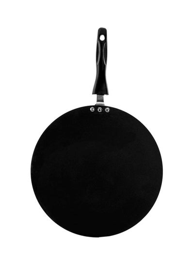 Buy Durable Aluminium Material Heat Resistant Handle Non-Stick Tawa RF5331 Black 32cm in UAE