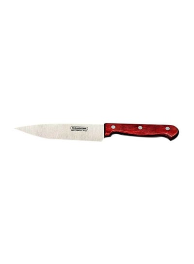 اشتري سكين بولي وود للطهاة أحمر/فضي 6بوصة في السعودية