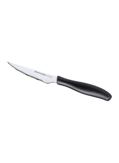 Buy Sonic Steak Knife Silver/Black 10cm in UAE