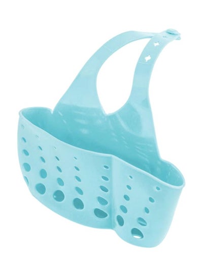 Buy Adjustable Kitchen Storage Basket Light Blue 16x8x21.5cm in Saudi Arabia