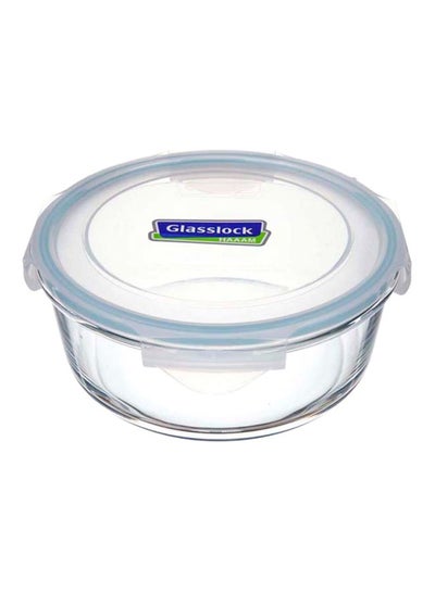 Buy Round Container Clear 51.7 x 33.2 x 17.1cm in UAE