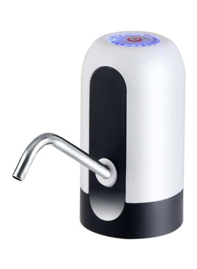 Buy USB Wireless Smart Electric Water Dispenser Black/White 13x7.5cm in UAE