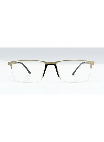 Buy unisex Rectangular Shape Eyeglass Frame in UAE