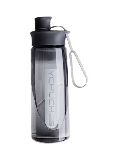 Buy Water Bottle With Tea Infuser Plastic Cup Grey in Saudi Arabia