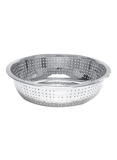 Buy Deluxe Steel Colander Silver 55cm in UAE