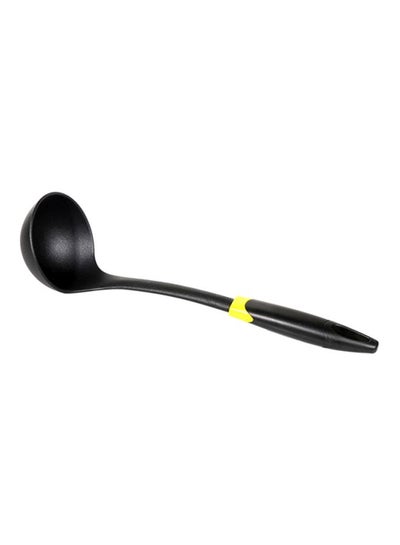 Buy Nylon Soup Ladle Black/Yellow in UAE