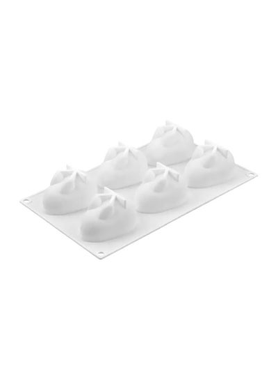 Buy Silicone Cake Mold White in Saudi Arabia