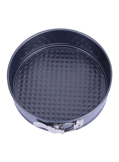 Buy Cake Mould With Removable Bottom Grey 8inch in UAE