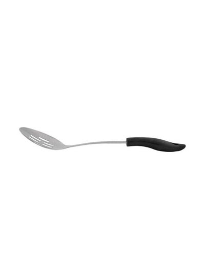 اشتري Stainless Steel Slotted Spoon 37cm أسود فضي في الامارات