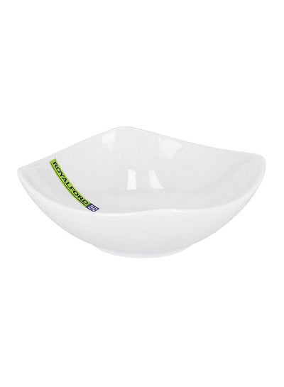 اشتري Magnesia Square Bowl أبيض 6.75 بوصة في الامارات